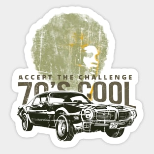 Pontiac Firebird Formula 1970 | Black culture Sticker